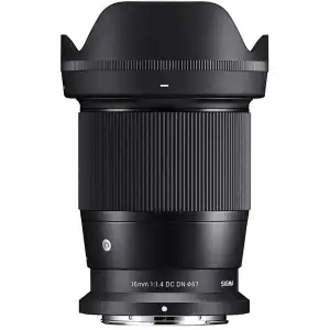 Широкоугольный объектив Sigma 16mm f/1.4 DC DN Canon RF