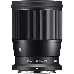 Широкоугольный объектив Sigma 16mm f/1.4 DC DN Canon RF