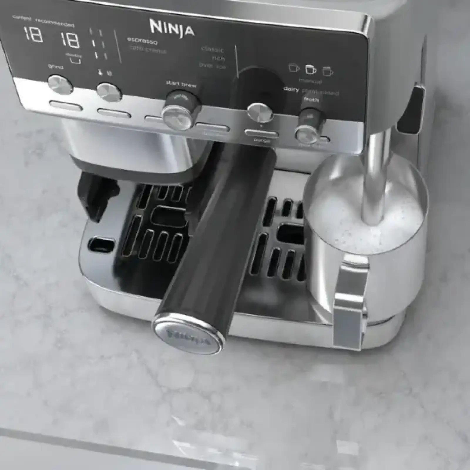 Кофемашина Ninja Luxe Caf&eacute; MINI Plus ES352EU Srebrny · Ninja