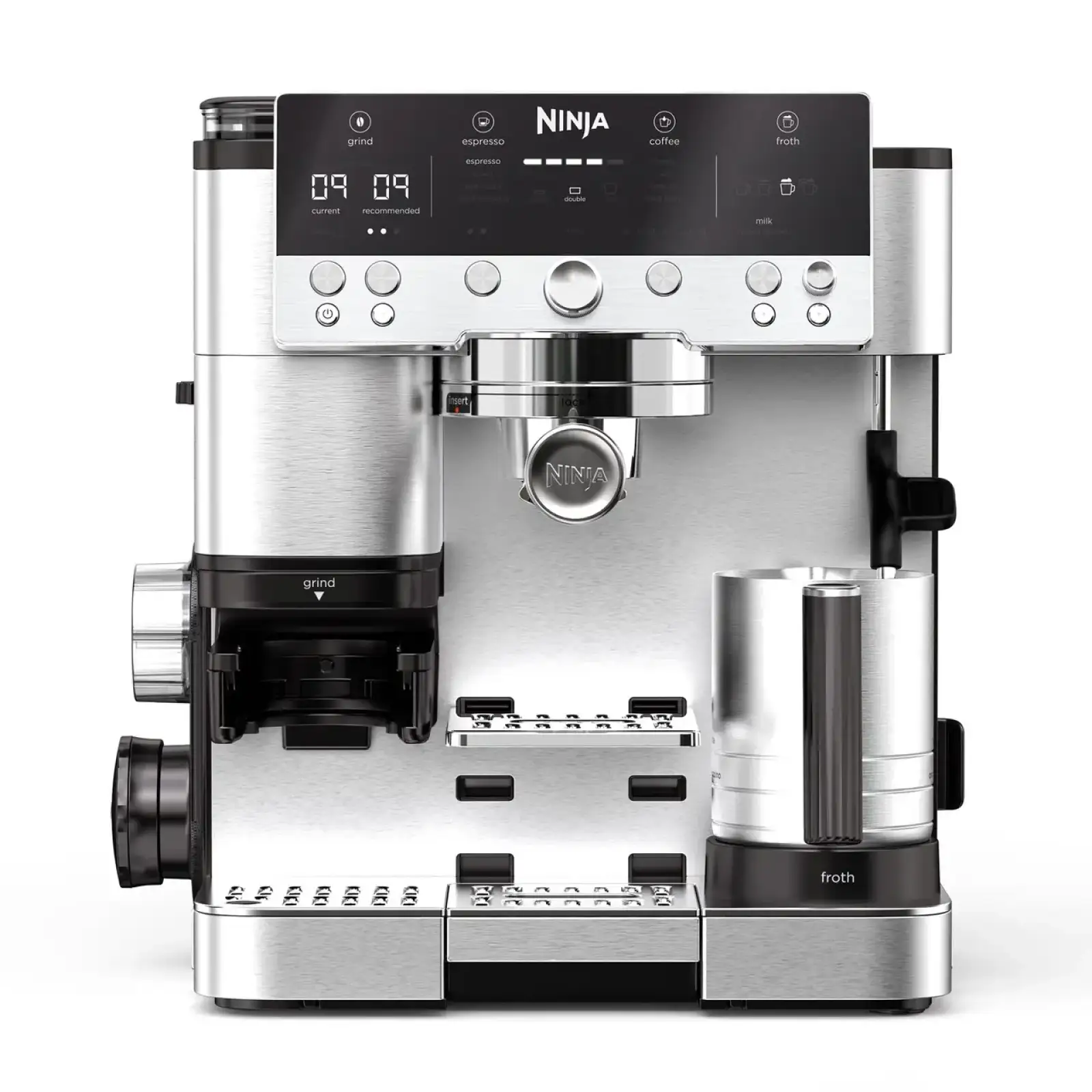 Ріжкова кавоварка еспресо NINJA Luxe Cafe Essential ES601EU GM