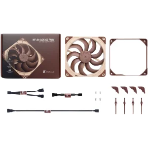 Вентилятор Noctua NF-A14x25 G2 PWM (NF-A14x25 G2 PWM CHROMAX.BLACK) UA