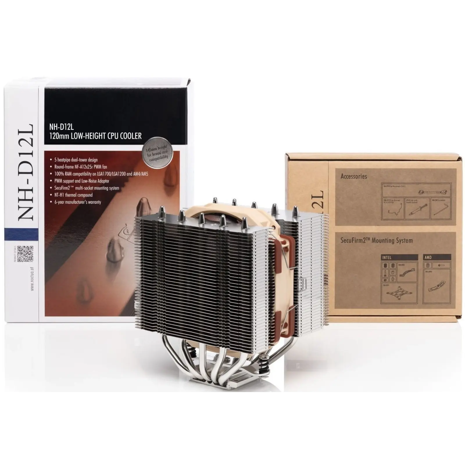 Кулер процессорный Noctua NH-D12L UA