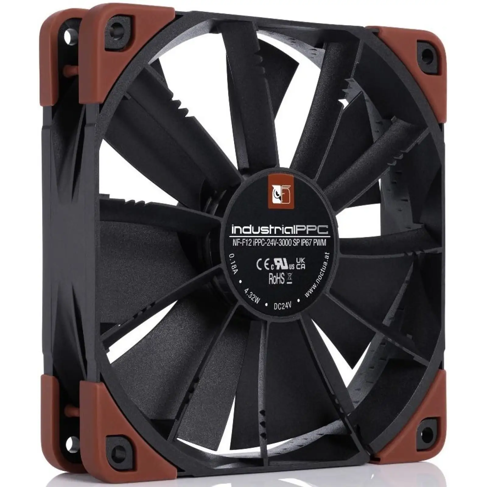 Вентилятор Noctua NF-F12 24V iPPC (NF-F12lPPC-24V-3000 SP IP67 PWM) UA
