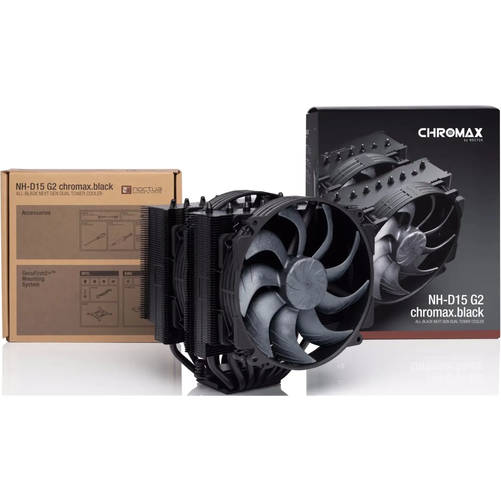 Кулер процессорный Noctua NH-D15 G2 (NH-D15 G2 CHROMAX.BLACK) UA