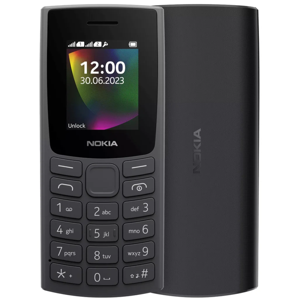 Мобільний телефон Nokia 106 Dual Sim 2023 Charcoal UA