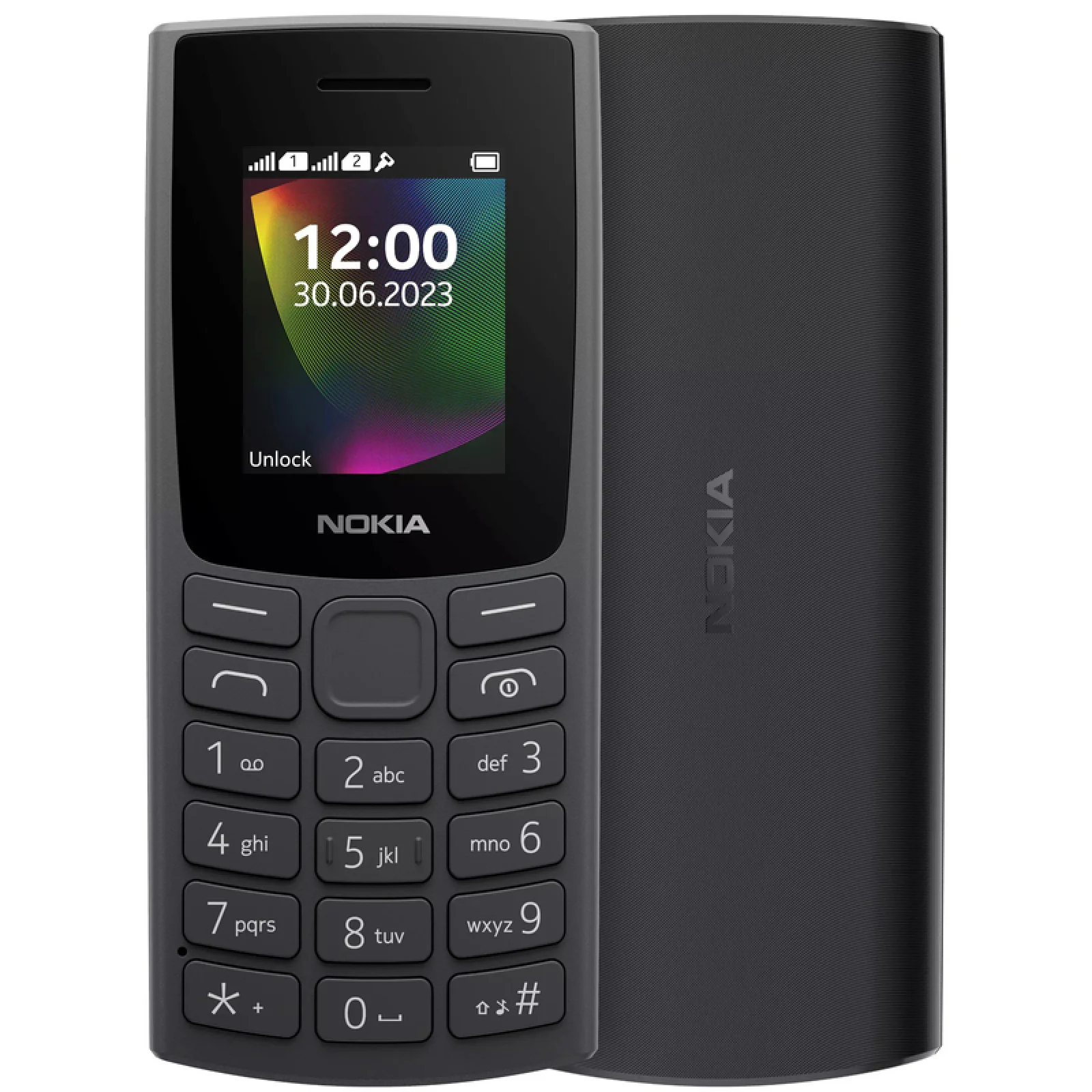 Мобільний телефон Nokia 106 Dual Sim 2023 Charcoal UA