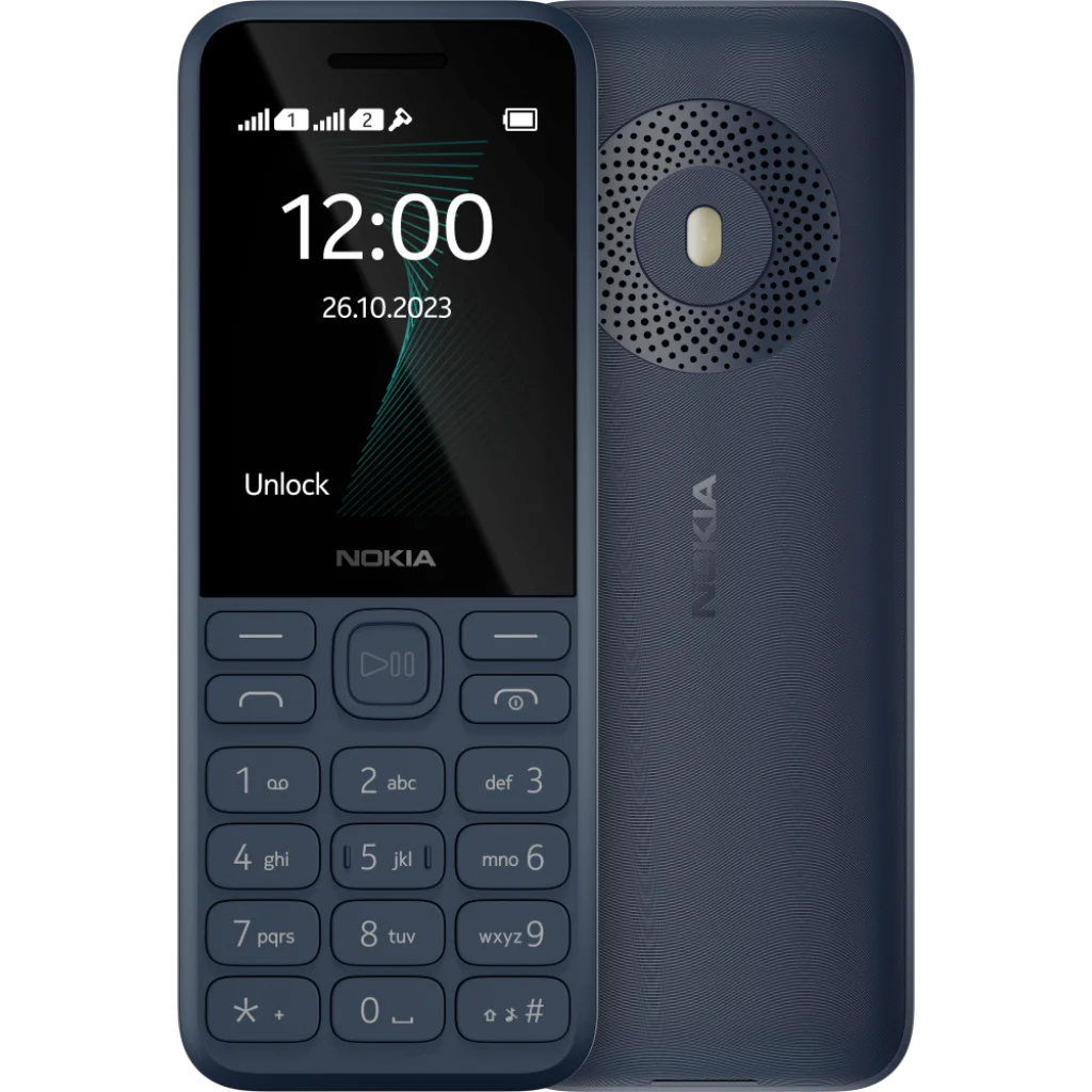 Мобільний телефон Nokia 130 Dual Sim 2023 Dark Blue UA