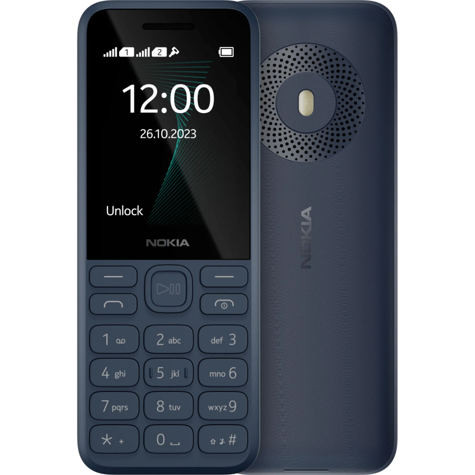Мобільний телефон Nokia 130 Dual Sim 2023 Dark Blue UA