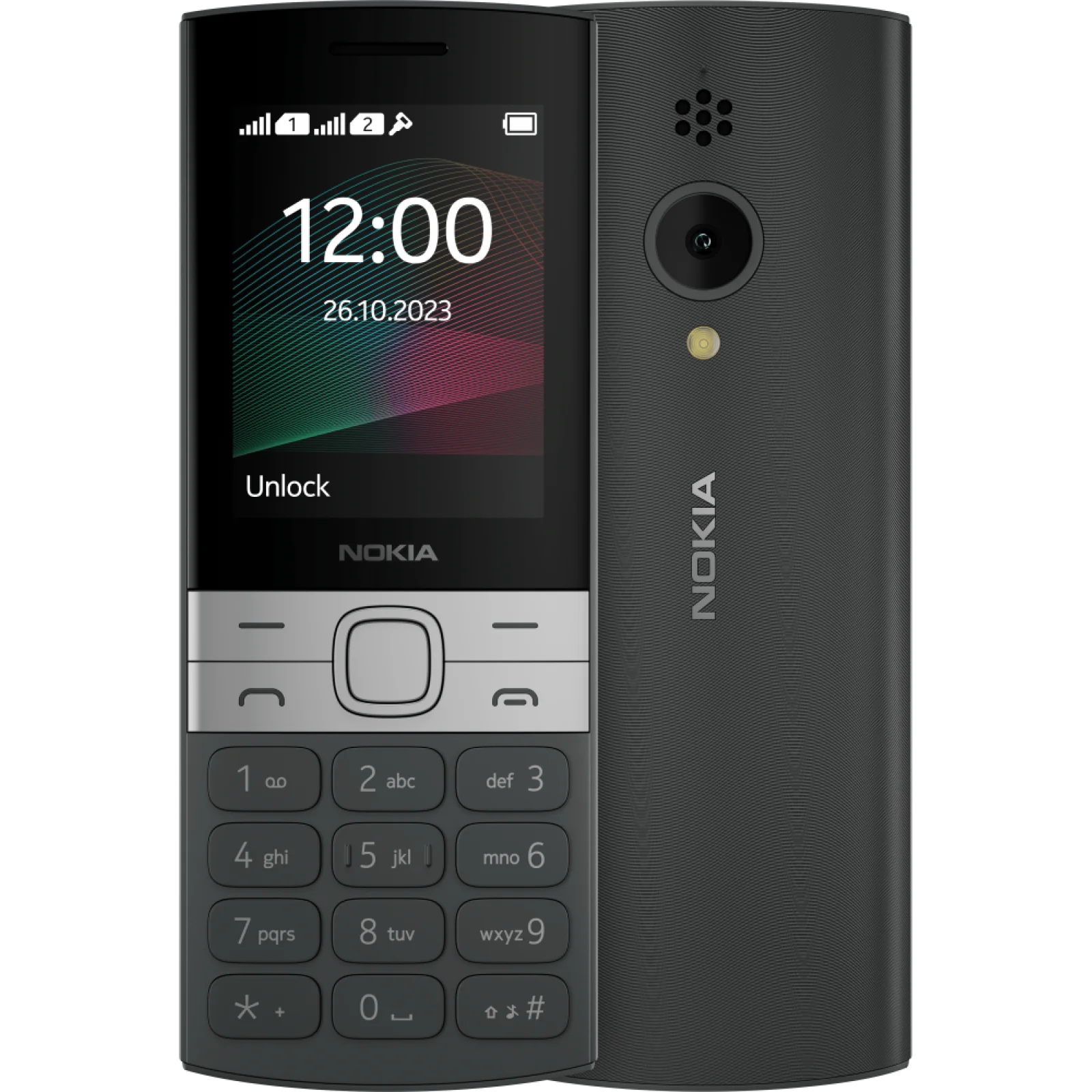 Мобільний телефон Nokia 150 2023 Dual Sim Black UA
