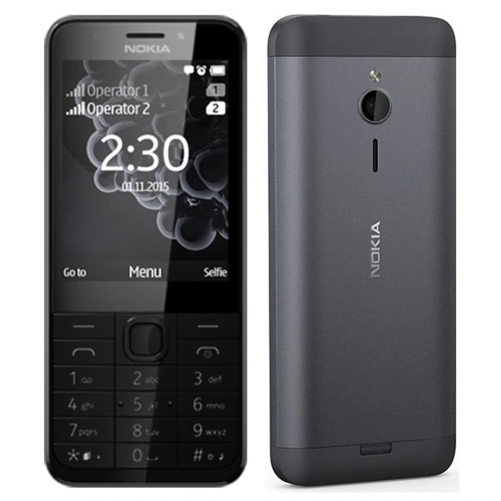 Мобильный телефон Nokia 230 Dual Sim Dark Silver UA