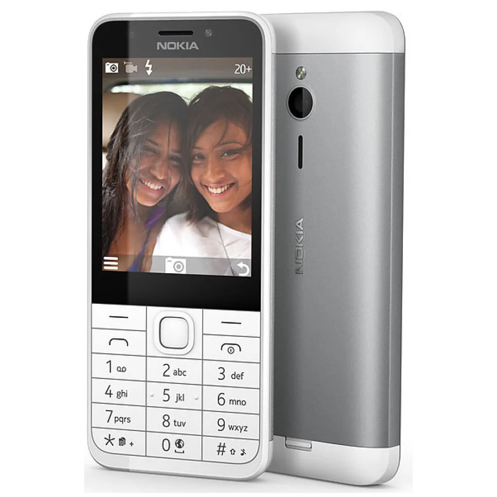 Мобільний телефон Nokia 230 Dual Sim Silver UA