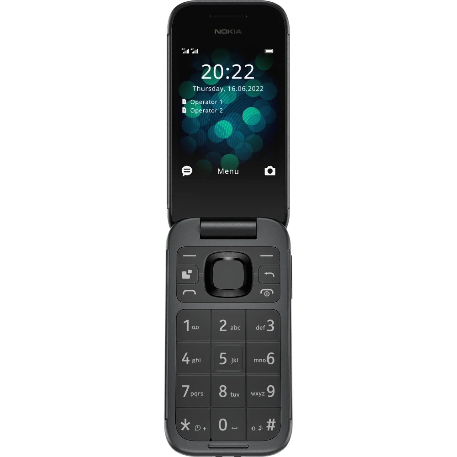 Мобильный телефон Nokia 2660 Flip Dual Sim Black UA