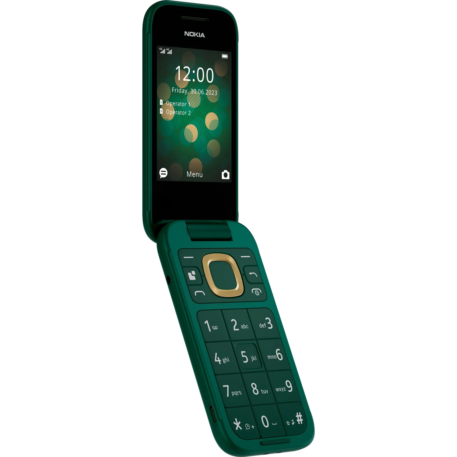 Мобільний телефон Nokia 2660 Flip Dual Sim Green UA