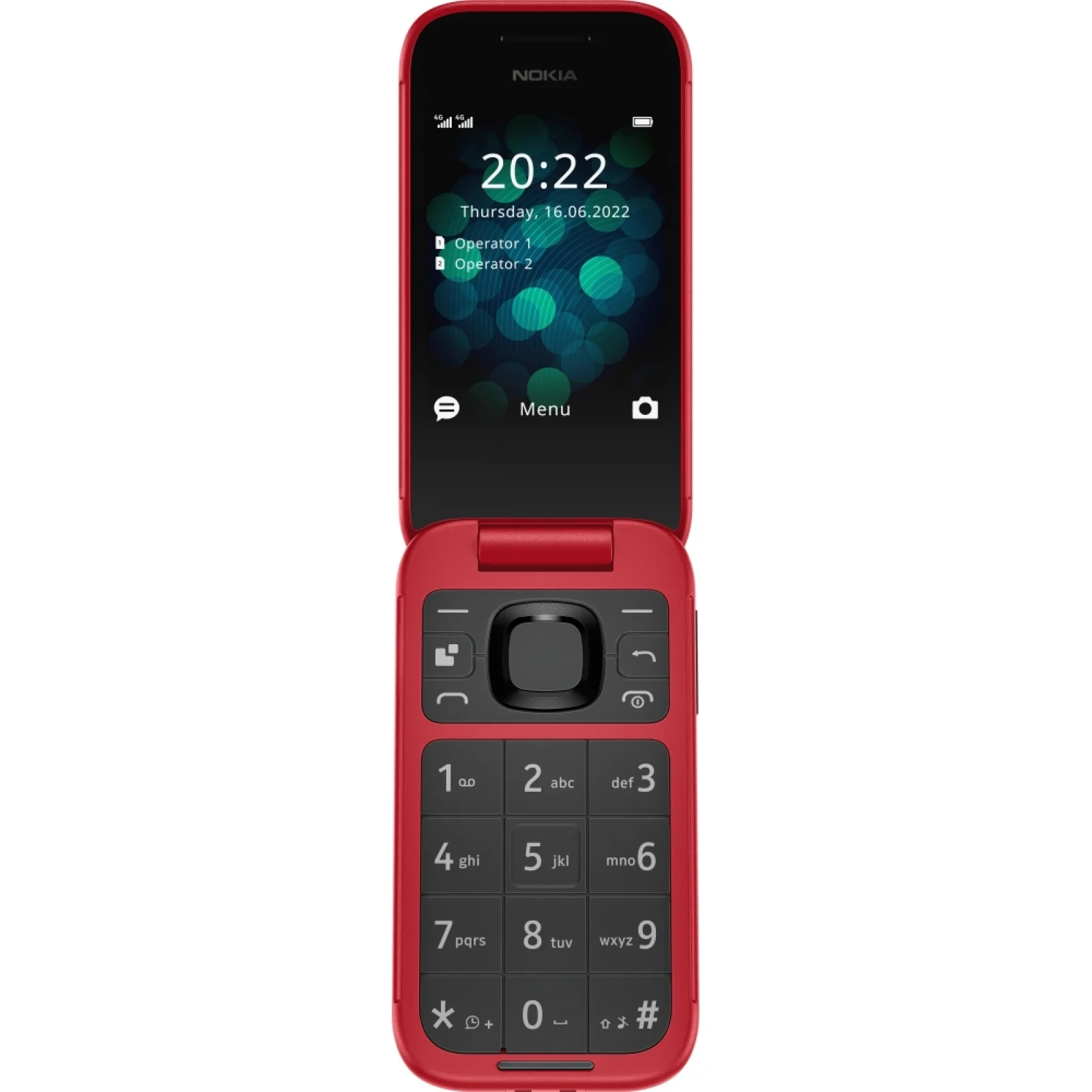 Мобільний телефон Nokia 2660 Flip Dual Sim Red UA