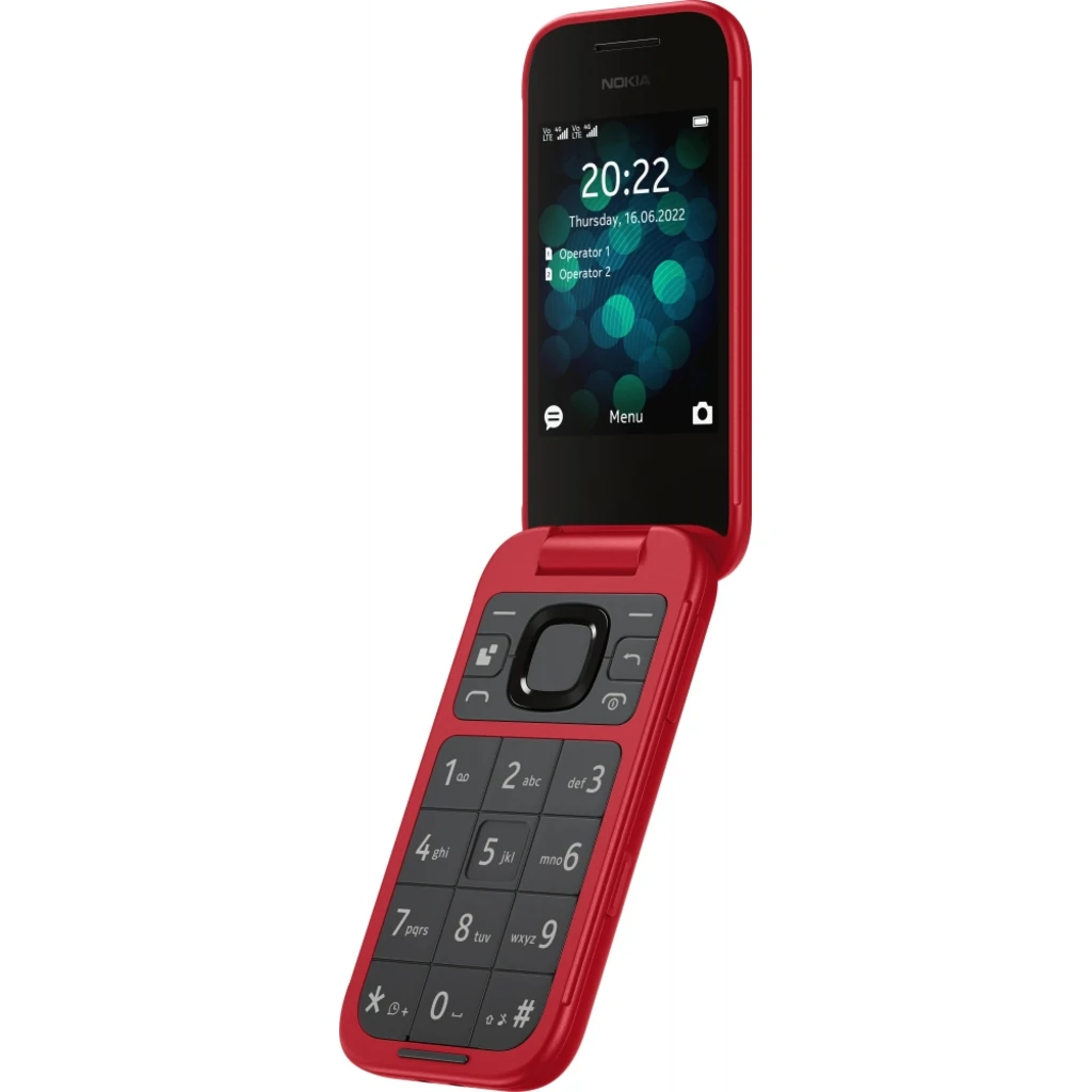 Мобільний телефон Nokia 2660 Flip Dual Sim Red UA