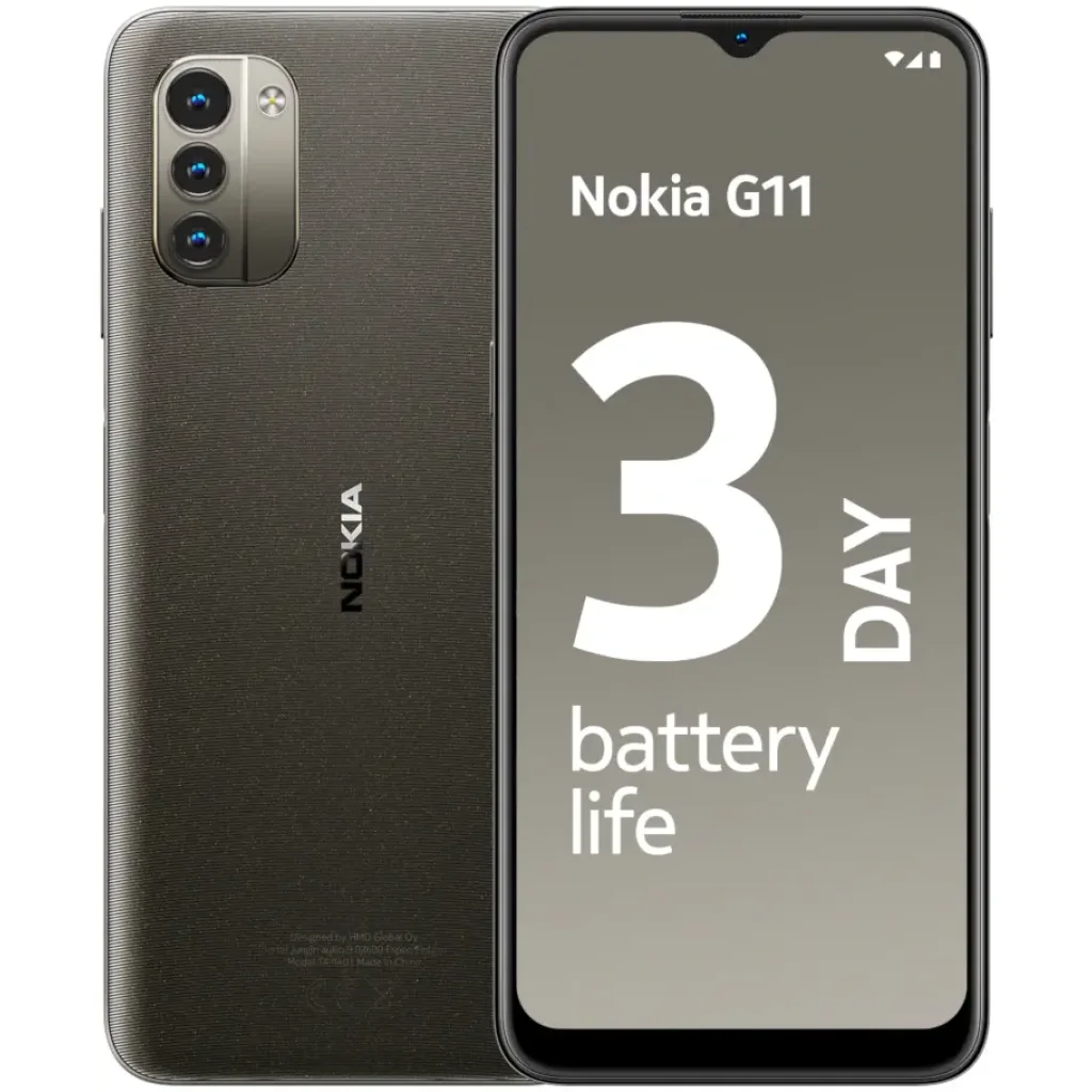 Смартфон Nokia G11 4/64Gb Charcoal UA