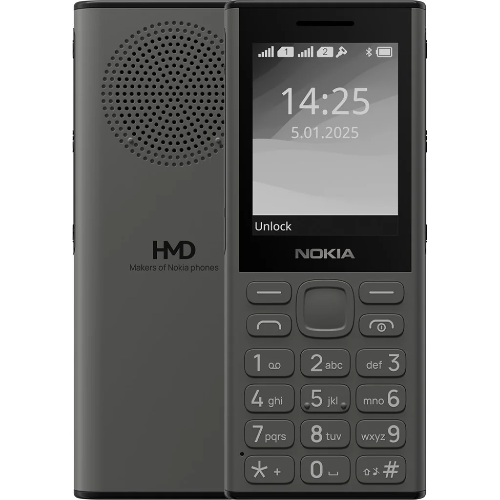 Телефон HMD 130 Music Dark Grey UA