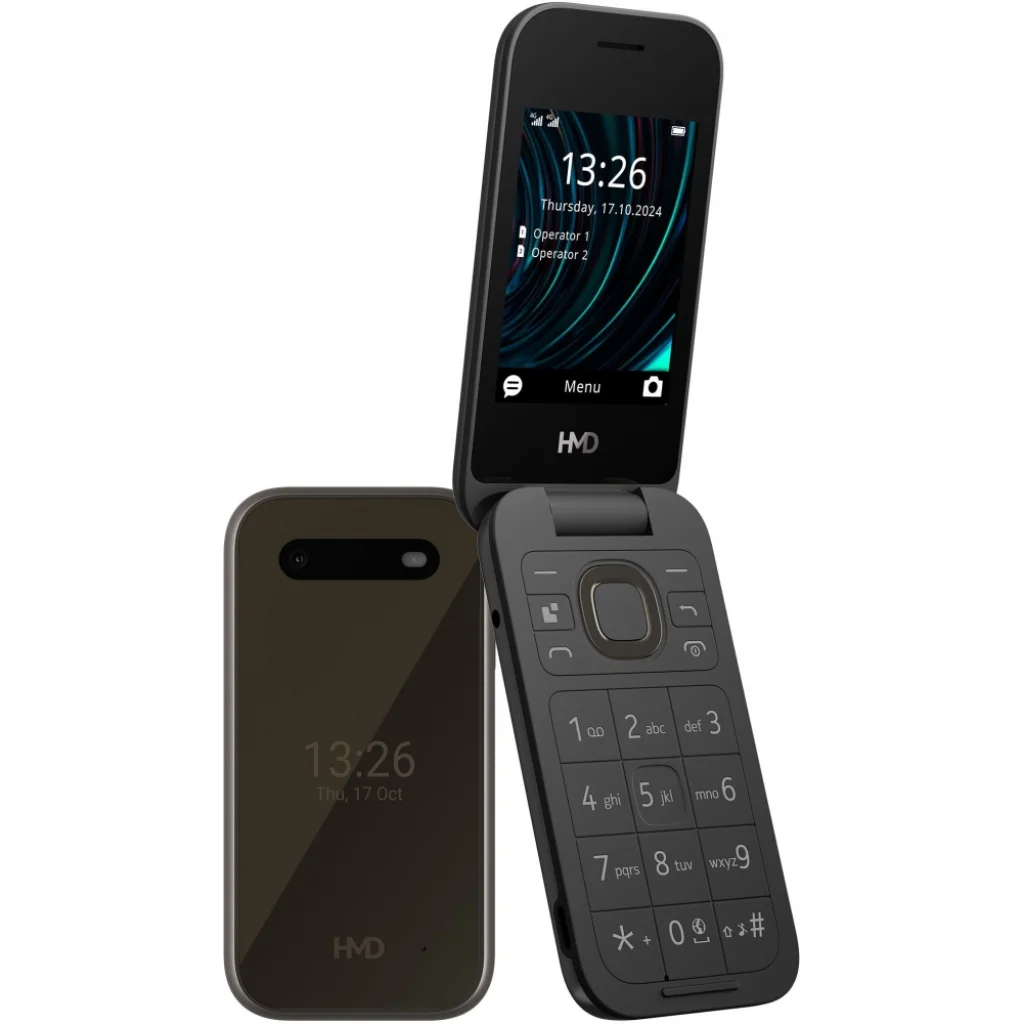 Телефон HMD 2660 Flip Black UA