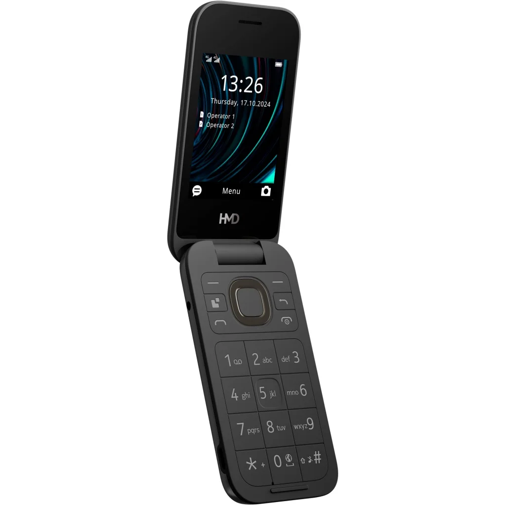 Телефон HMD 2660 Flip Black UA