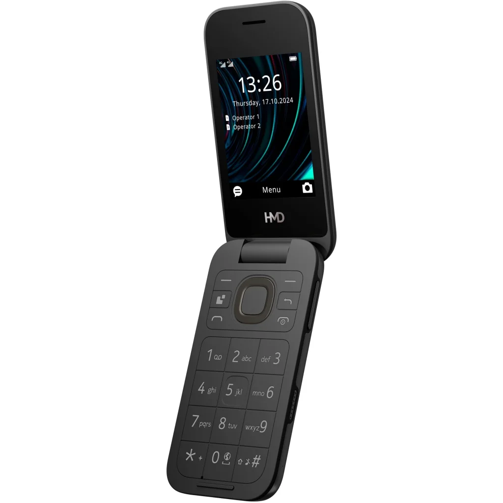 Телефон HMD 2660 Flip Black UA