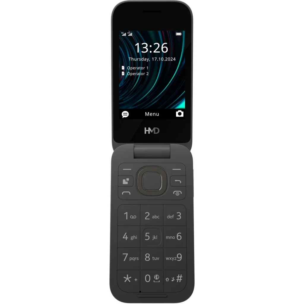 Телефон HMD 2660 Flip Black UA