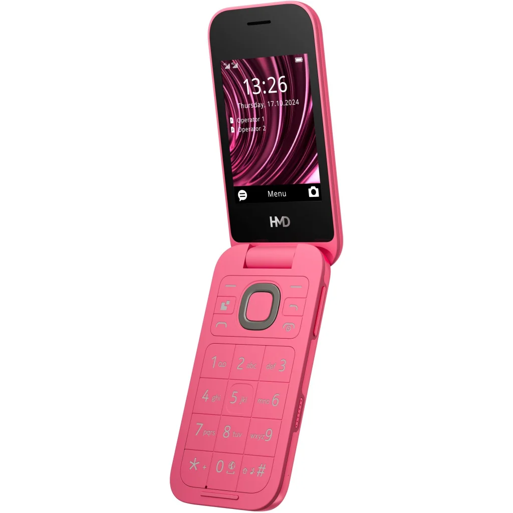 Телефон HMD 2660 Flip Red UA