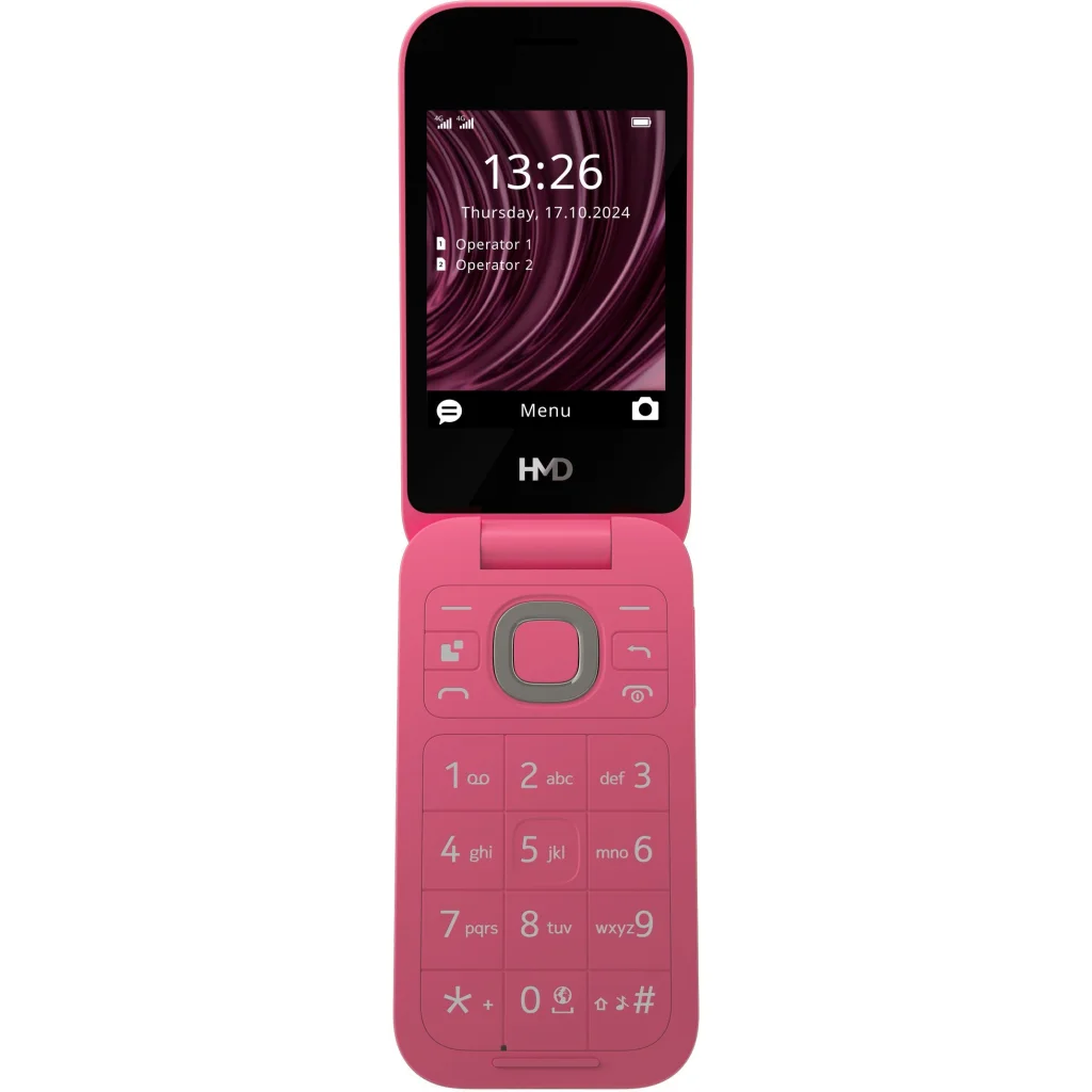 Телефон HMD 2660 Flip Red UA