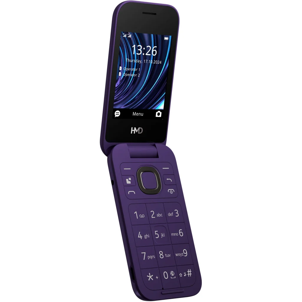 Телефон HMD 2660 Flip Violet UA