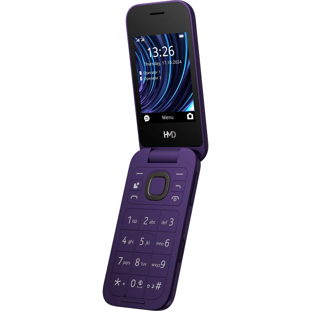 Телефон HMD 2660 Flip Violet UA