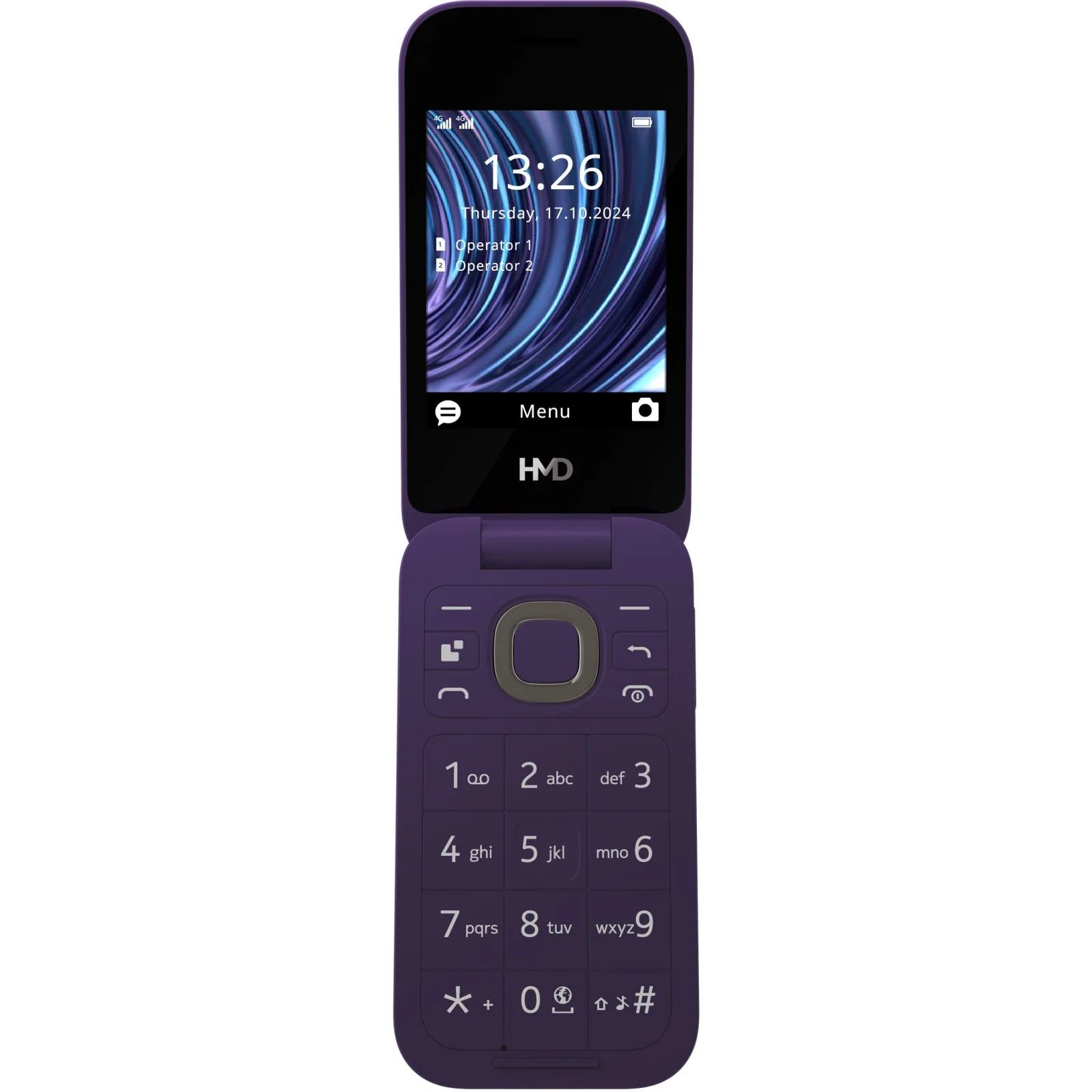 Телефон HMD 2660 Flip Violet UA