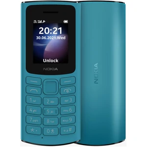 Мобильный телефон Nokia 105 2023 Single Sim Cyan UA