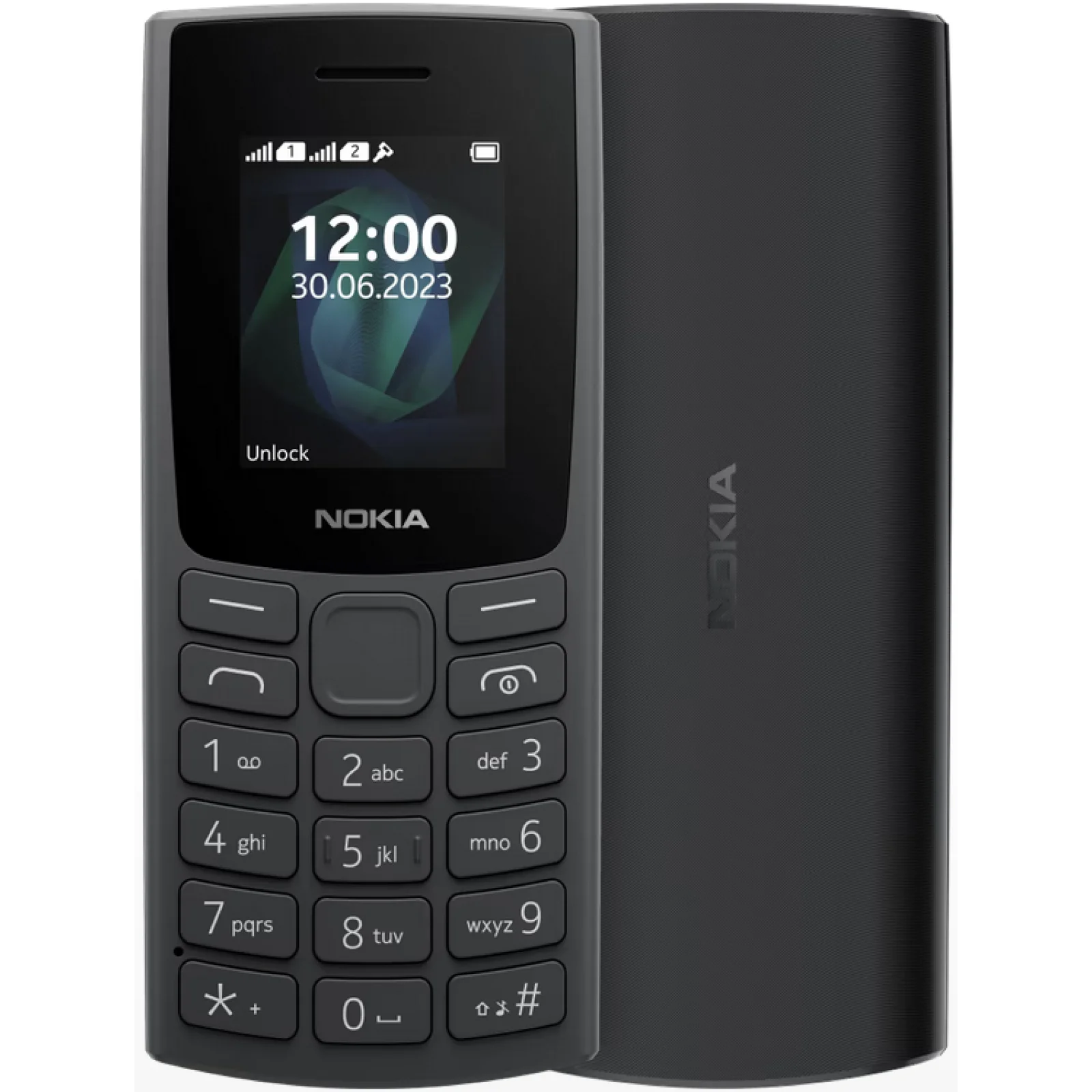 Мобільний телефон Nokia 105 2023 Single Sim Charcoal UA