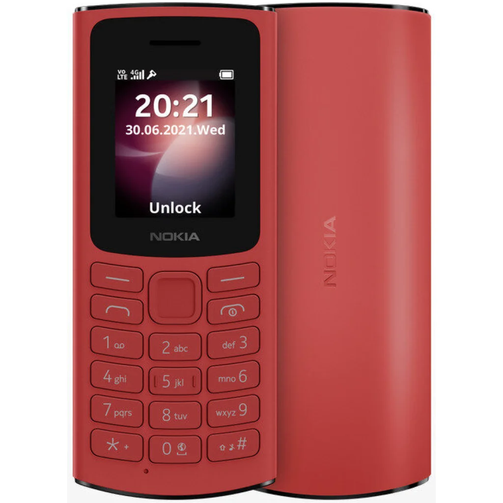 Мобільний телефон Nokia 105 2023 Dual Sim Red UA
