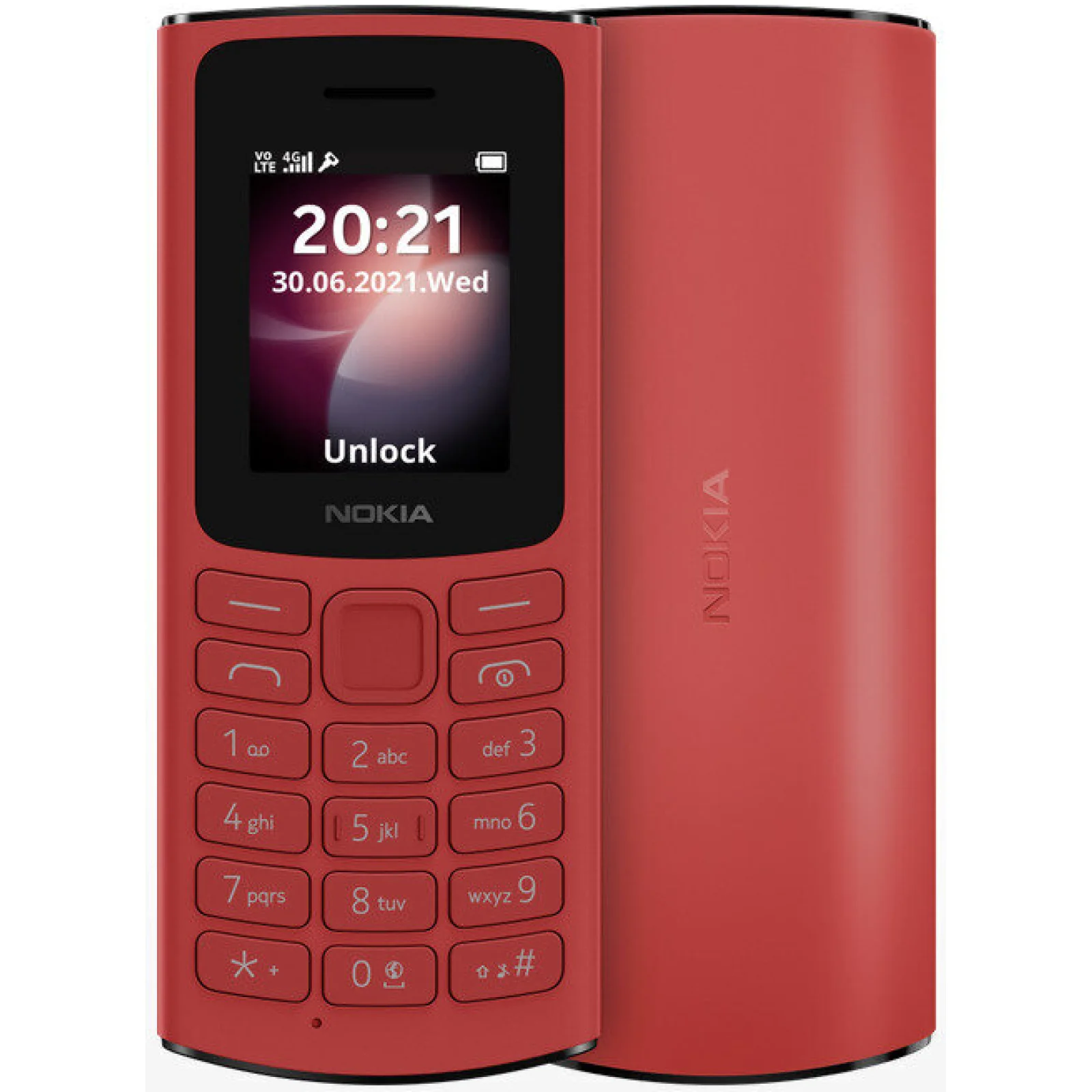 Мобильный телефон Nokia 105 2023 Dual Sim Red UA