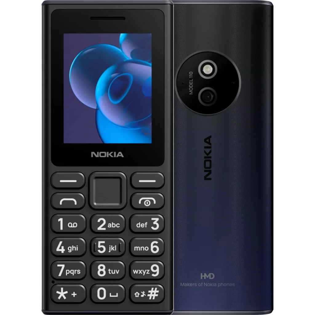Мобільний телефон Nokia 110 2024 Dual Sim Black UA