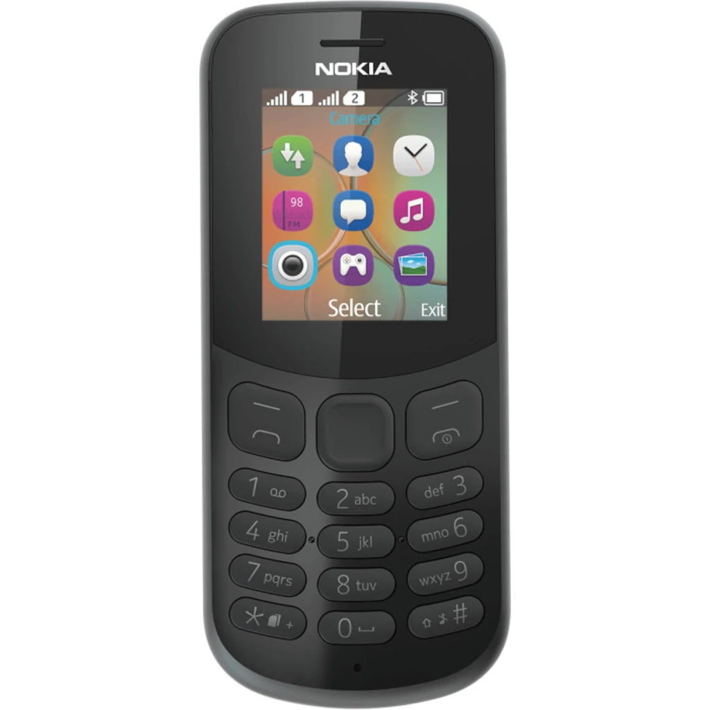 Мобільний телефон Nokia 130 Dual Sim New Black UA