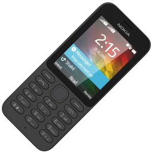 Мобільний телефон Nokia 215 Dual Sim Black UA