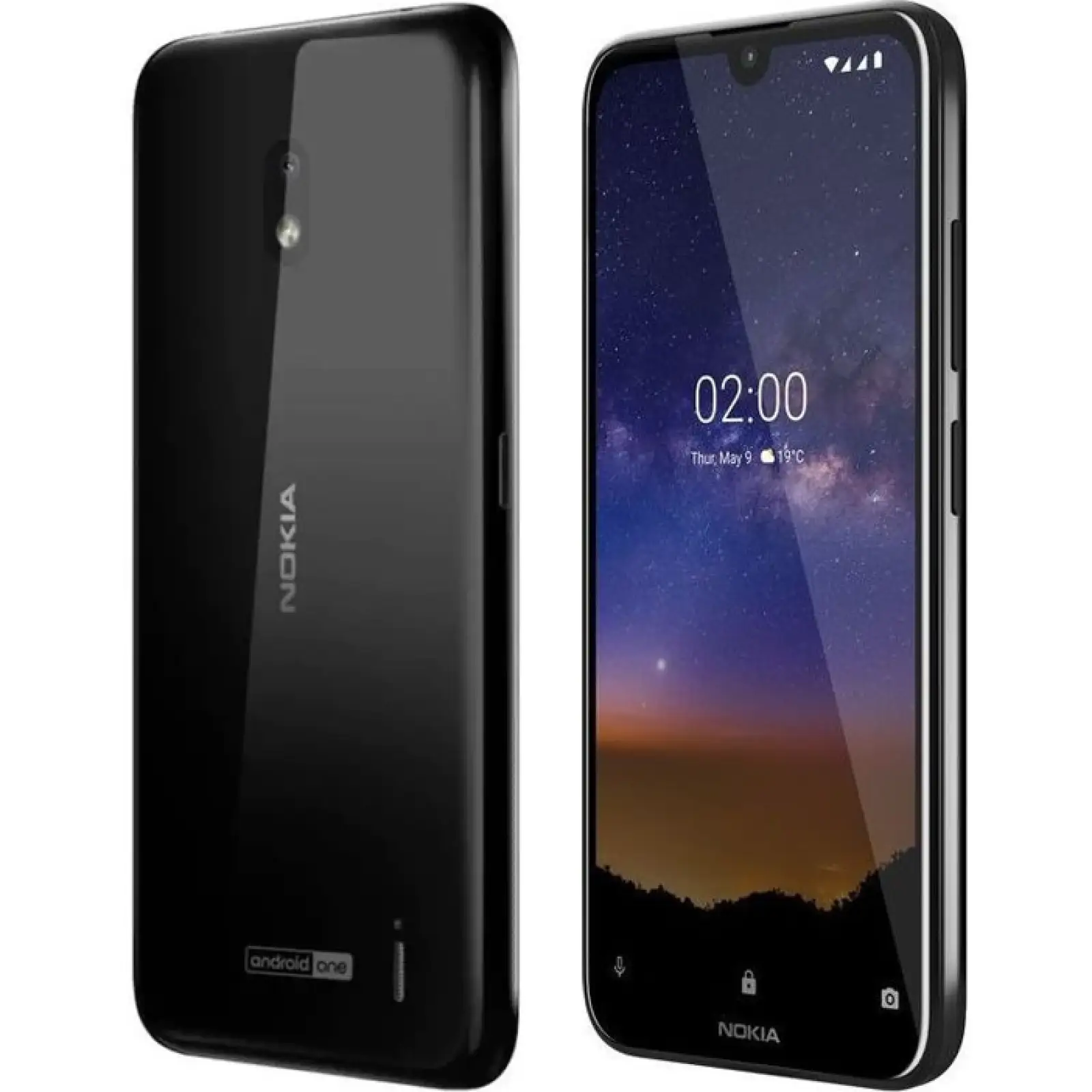 Смартфон Nokia 2.2 2/16Gb Black UA
