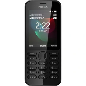 Колір: Чорний - Мобільний телефон Nokia 222 Dual Sim Black UA