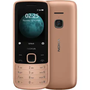Колір: Коричневий - Мобільний телефон Nokia 225 4G Dual Sim Sand UA