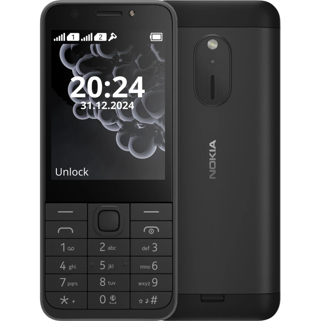 Мобильный телефон Nokia 230 Dual Sim 2024 Black UA