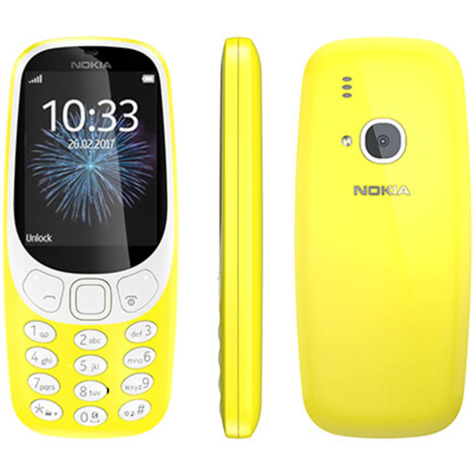 Мобільний телефон Nokia 3310 Dual Yellow UA