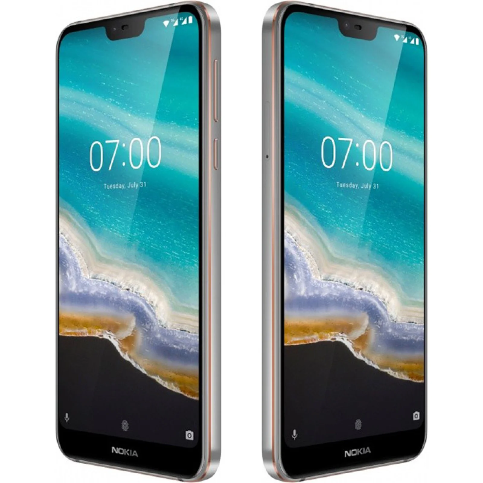 Смартфон Nokia 7.1 4/64Gb Steel