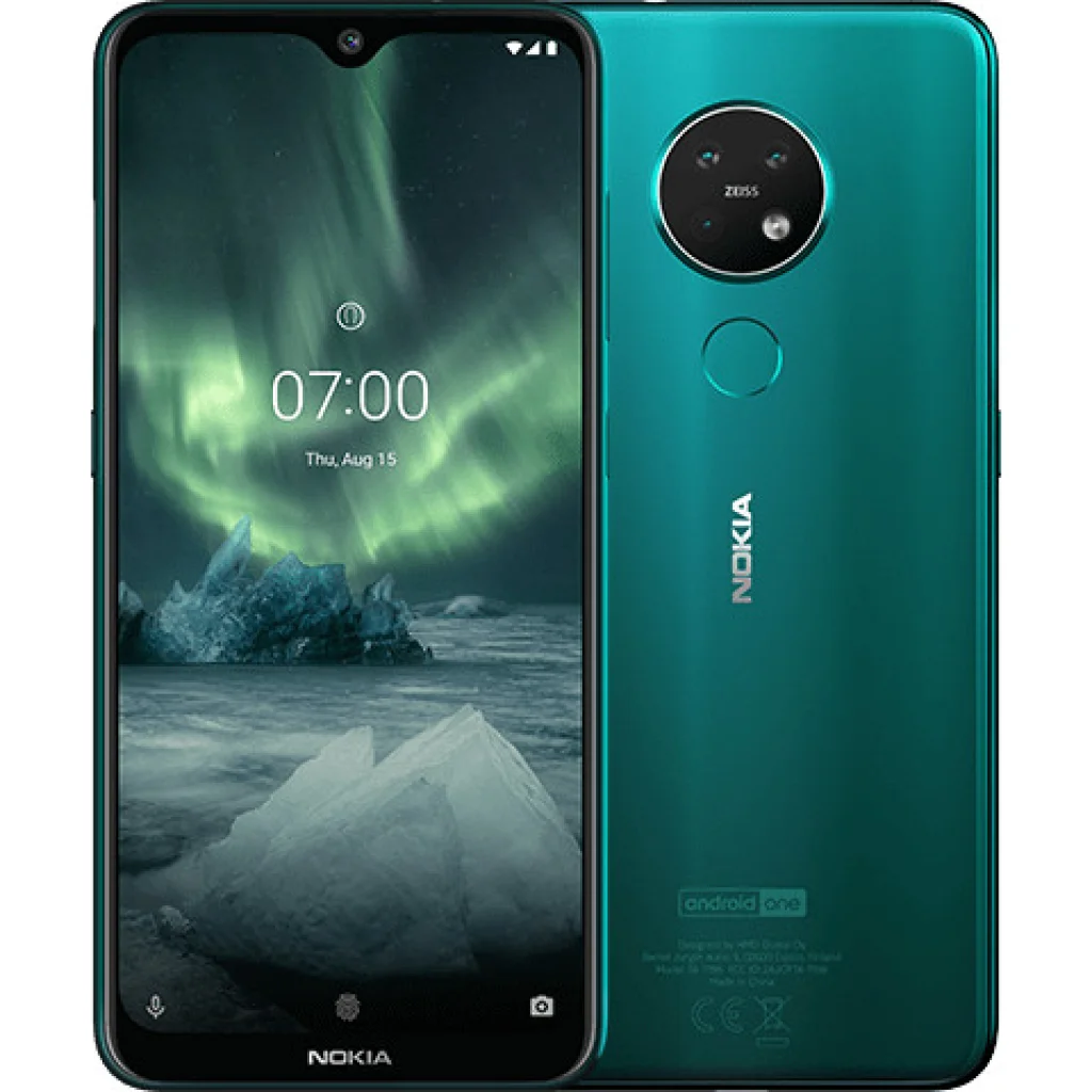 Смартфон Nokia 7.2 6/128GB Green