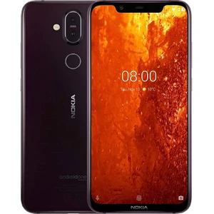 Цвет: Черный - Смартфон Nokia 8.1 Dual Sim 6/128Gb Iron Steel