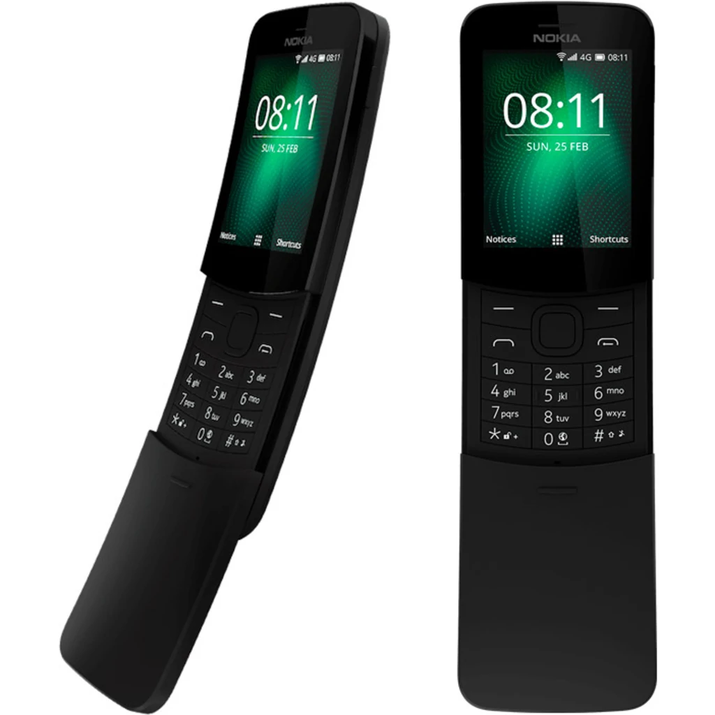 Мобільний телефон Nokia 8110 4G Dual Sim Black UA