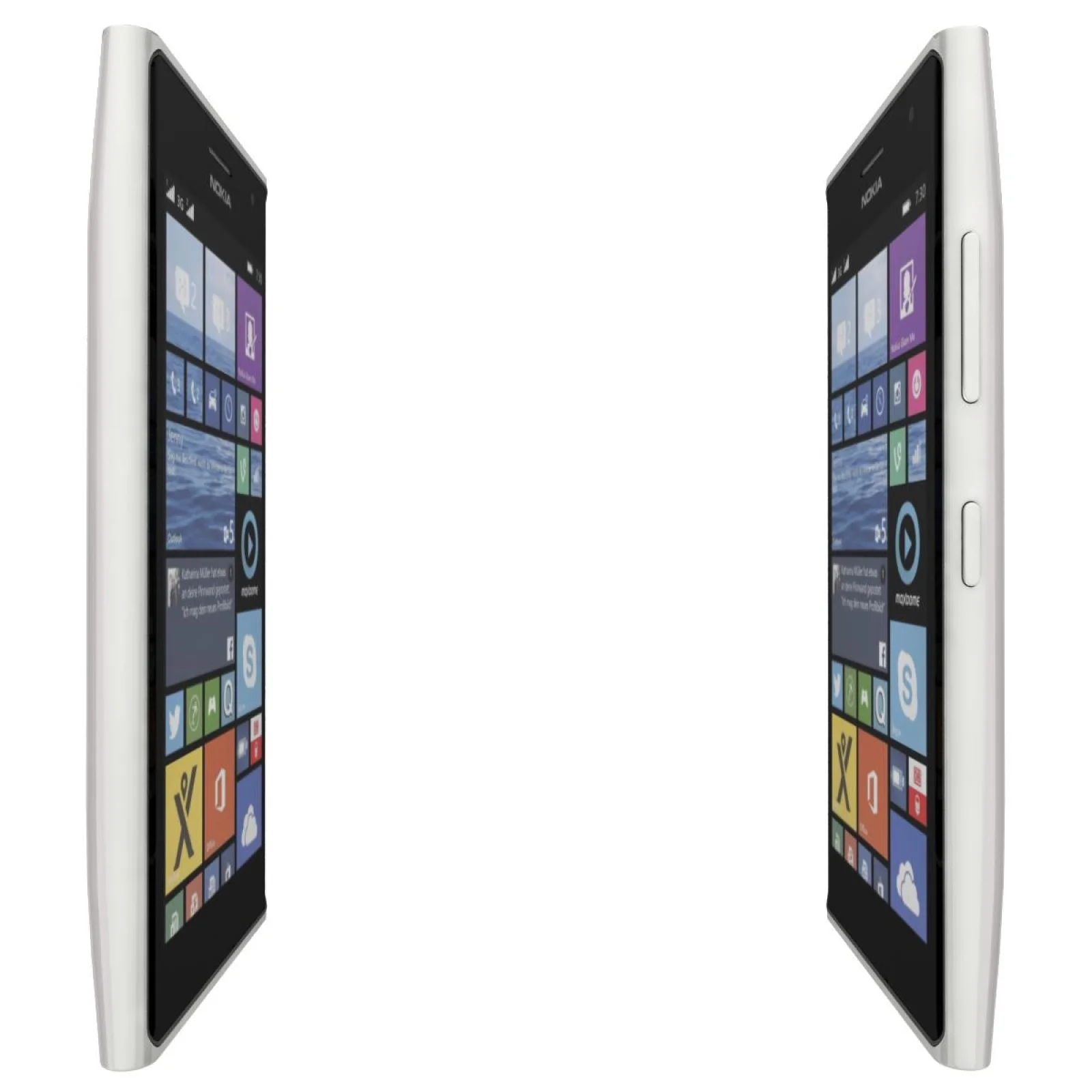 Смартфон Nokia Lumia 730 Dual Sim White UA