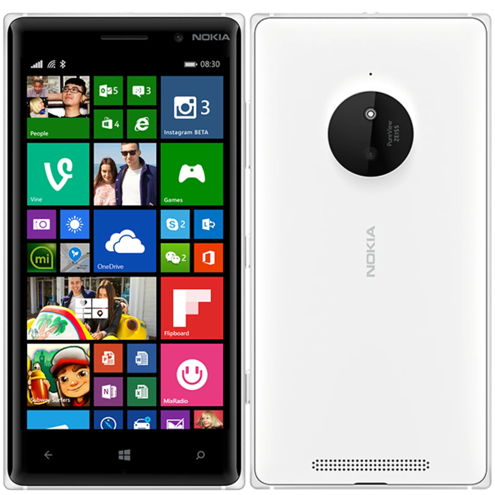 Смартфон Nokia Lumia 830 White UA