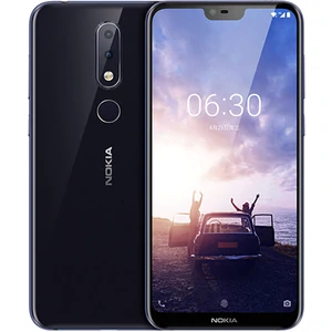 Цвет: Синий - Смартфон Nokia X6 2018 4/64Gb Blue