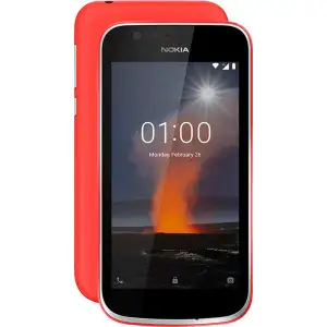Смартфон Nokia 1 Dual Sim Warm Red (11FRTR01A06) UA
